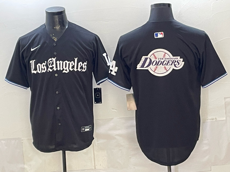 Men Los Angeles Dodgers blank black Game 2026 Nike MLB Jersey 4014001